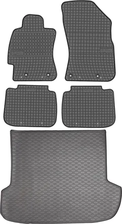 OEM Juego De Alfombrillas De Goma Para Coche Y Maletero Para Subaru Outback V Kombi (2015-2019)