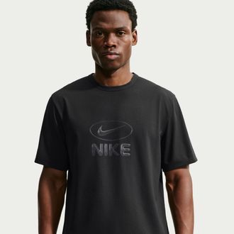 Nike Mens Hyverse Dri-FIT UV Protection Training T-Shirt in Black | IM3595-010