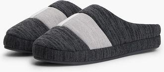 Tommy Hilfiger Mens Flag Colorblock Slipper - Dark Ash - XL