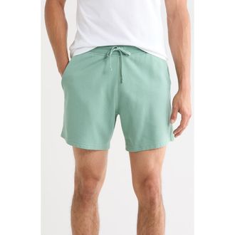 Reigning Champ French Terry Sweat Shorts in Sage at Nordstrom Rack, Size X-Large