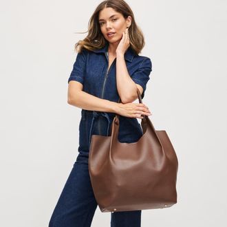 Urban Expression Maeve Tote in Chocolate at Nordstrom