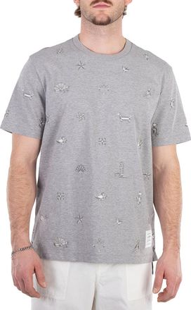 Thom Browne Jersey Nautical Short Sleeve Tee