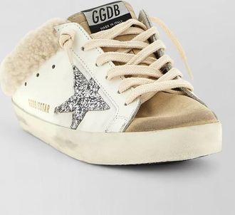 Golden Goose leather low-top sneakers
