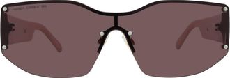 French Connection FC 25 77 GLD Smoke Geometric Ladies Sunglasses 10269923.LTS GLD
