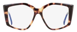 Max Mara MM5162-B Blue Block Eyeglasses - Brown