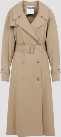 Moschino katoenen nylon jas