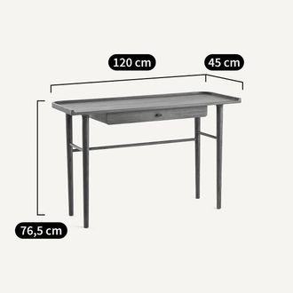 AM.PM Bureau massief notenhout, Magosia