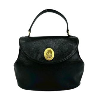 Dior Pre-owned Leren Handtas - Dames - Pre-owned - Zwart - Maat: ONE Size Leer