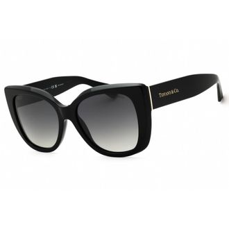 Tiffany & Co. Ladies Black Rectangular Sunglasses 0TF4229