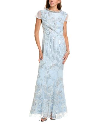 Elliatt Elliatt Anabelle Cap Sleeve Gown