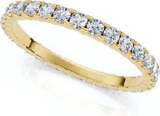 Pompeii3 5/8Ct Diamond Eternity Wedding Ring 14k Gold or Platinum Lab Grown