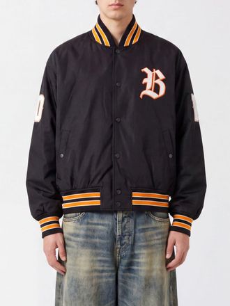 Balenciaga Bomber Varsity relaxed fit in tessuto tecnico con patch