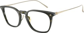 Giorgio Armani Mode Bril Ar 7271T Model 6208 - Heren - Brillen - Groen - 51 MM - Accessoires