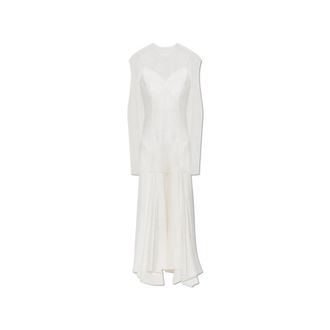 AllSaints Dames, Jurken, Wit, Maat: XS Tweed