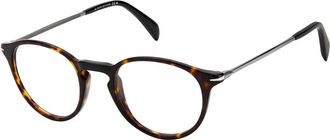 Eyewear by David Beckham DB 1049 Zonnebrillen in Dark Havana - Dames - Brillen - Bruin - 48 MM - Accessoires