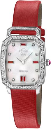 Gevril Group Pavia Diamond Mother of Pearl Dial Ladies Watch 13405S