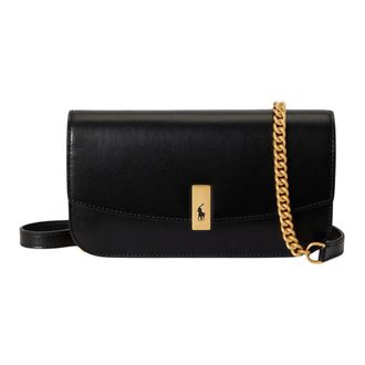 Ralph Lauren Cross Body Bags, female, Black, Size: ONE SIZE Polo ID Bag