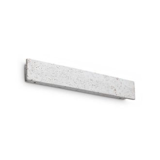 Netlighting Zig Zag Rectangle Integrated LED Wall Lamp Cement 2100lm 3000K in White