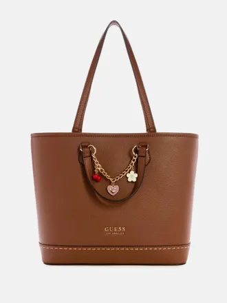 Guess■ BRIGITTA ポーチ ミニ トートバッグ brown Guess□ BRIGITTA ポーチ ミニ トートバッグ brown 楽天市場