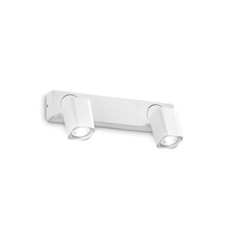 Netlighting Rudy 2 Light Twin Ceiling Spotlight White