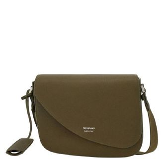 Ferragamo Embossed Logo Crossbody Bag