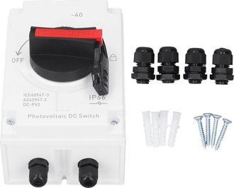OEM Interruptor De Desconexi&oacute;n Solar Fotovoltaica Dc1200v 32a Ip66 Resistente Al Agua