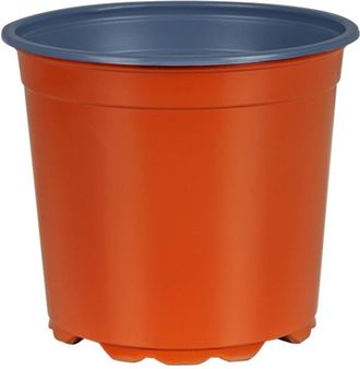 vidaXL Maceta De Flores 200 Pcs Cer&aacute;mica &Oslash; 15 X 13 Cm Pl&aacute;stico Vidaxl