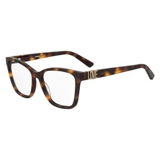 Moschino Glasses, female, Brown, Size: 55 MM Occhiali da vista