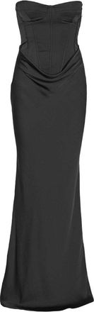 Rotate Satin Corset Dress