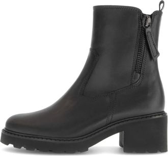 Gabor Schoenen, Dames, Zwart, 38 EU, Enkellaarsjes