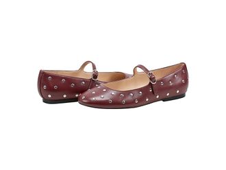 Marc Fisher Elizza Womens Flat Shoes Red Leather : 9.5 M