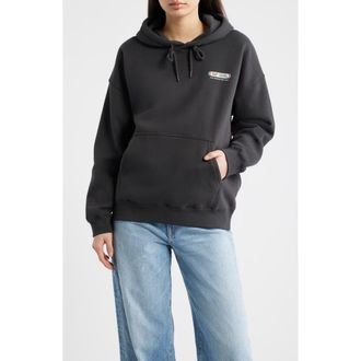 Rip Curl Surf Revival Heritage Hoodie in Washed Black at Nordstrom, Size Xx-Large