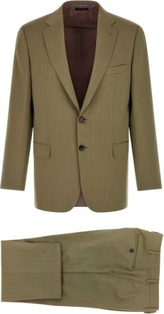 Brioni Hombre, Trajes, Verde, Talla: L