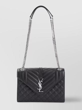 Saint Laurent y medium leather quilted shoulder bag