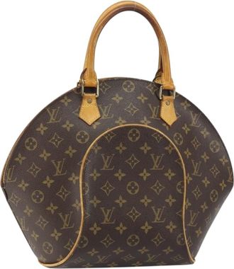 Louis Vuitton Ellipse Bag Monogram Canvas Brown Canvas Handbag (Pre-Owned)