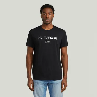 G-Star Chest Logo T-Shirt - Zwart - Heren
