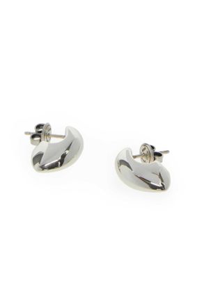 Bottega Veneta Claw Earrings - Silver