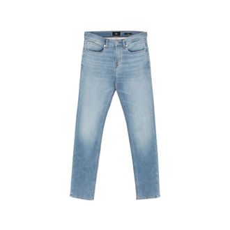 7 For All Mankind Belt-loop Faded Jeans