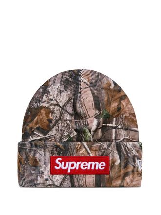 SUPREME x New Era box logo beanie hat - Bruin