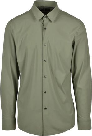 HUGO BOSS Hombre, Camisas, Verde, Talla: M