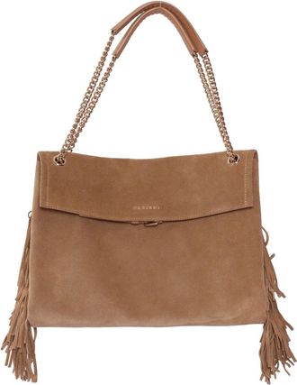 Orciani Shoulder Bags, female, Brown, Size: ONE SIZE Venus Midi Shoulder Bag