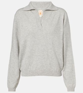 Jardin Des Orangers Cotton and cashmere polo sweater