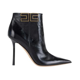 Elisabetta Franchi Heeled Boots, female, Black, 7 UK, Black Boots for Women