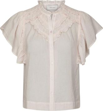 Neo Noir Blouses - Dames - Overhemden - Roze - L - Overhemden