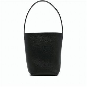 The Row Textured Calf Leather Bucket-Style Shoulder Bag