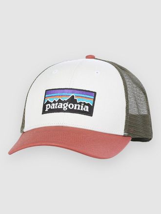 Patagonia P-6 Logo Lopro Trucker Cap weiss