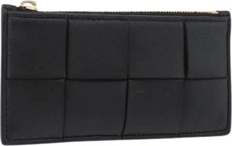 Bottega Veneta Pre-owned Wallets, female, Black, Size: ONE SIZE Pre-owned Vintage Coin Purse