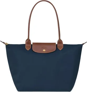 Longchamp Borsa tote Le Pliage Original grande - Blu