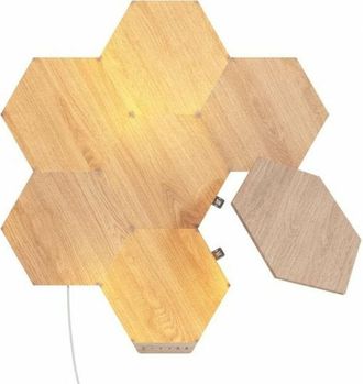 Nanoleaf Nanoleaf Elements Kit De Iluminaci&oacute;n De Madera Inteligente Wi-fi