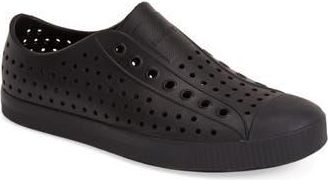 Native Jefferson Slip-On in Jiffy Black Solid at Nordstrom Rack, Size 10